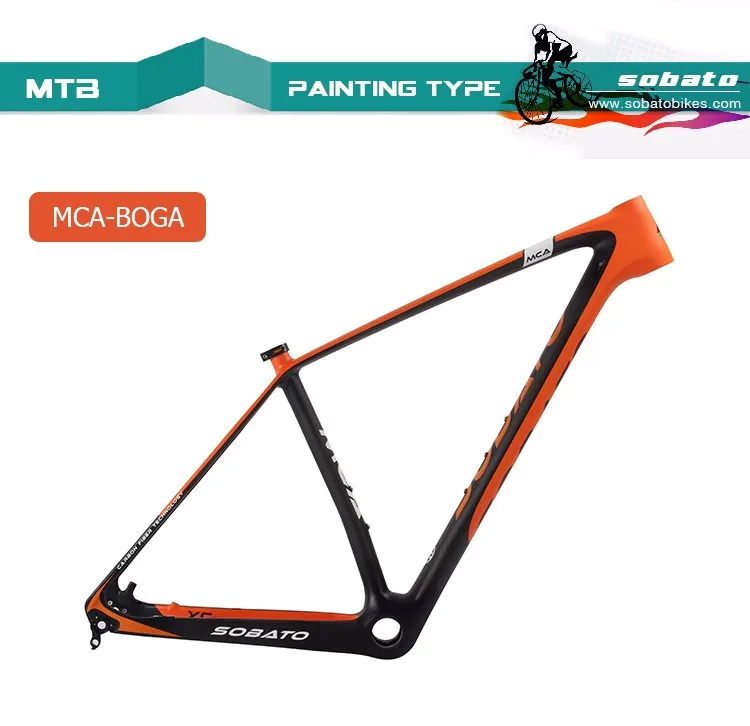 Горячая продажа 29er 18 5 &quotinstock UD matt full Carbon Fiber MTB рама рамы горных велосипедов|mountain
