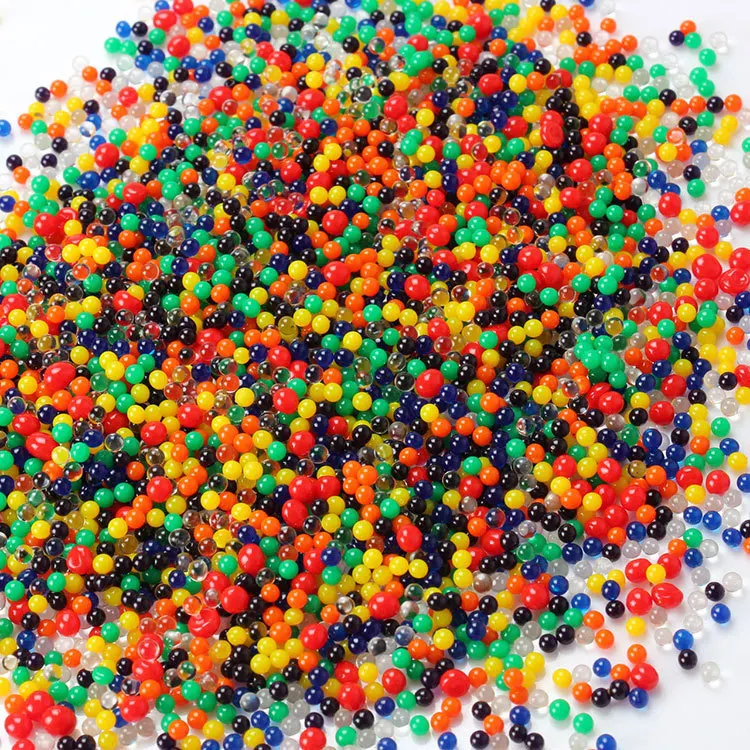 10000 шт./пакет домашний Декор Перл формы кристаллическая почва шарики из био геля