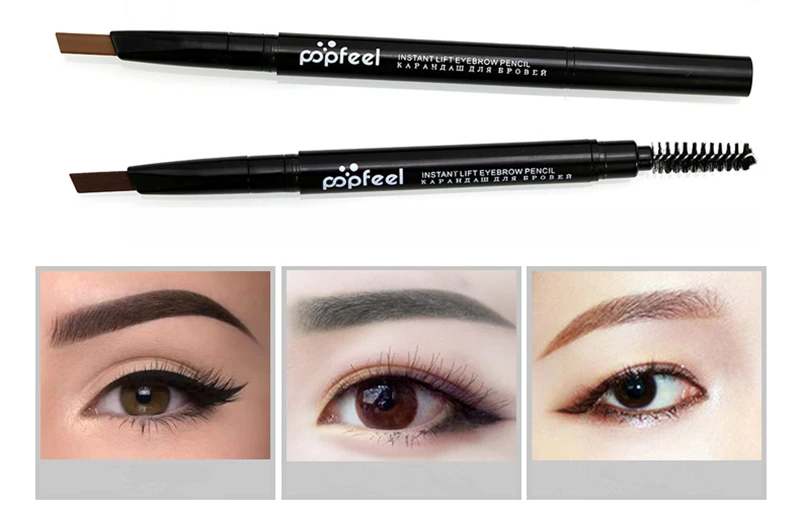 Microblading бровь Татуировка ручка 5 цветов бренд макияж Fine жидкость для зарисовок карандаш для бровей водостойкая супер прочная ручка для бровей