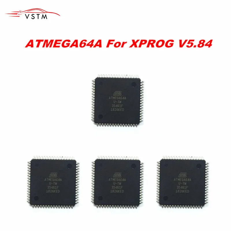 Чип 2019 ATMEGA64A для XPROG V5.84 сменный чип пайки показывает сертификат ожидания
