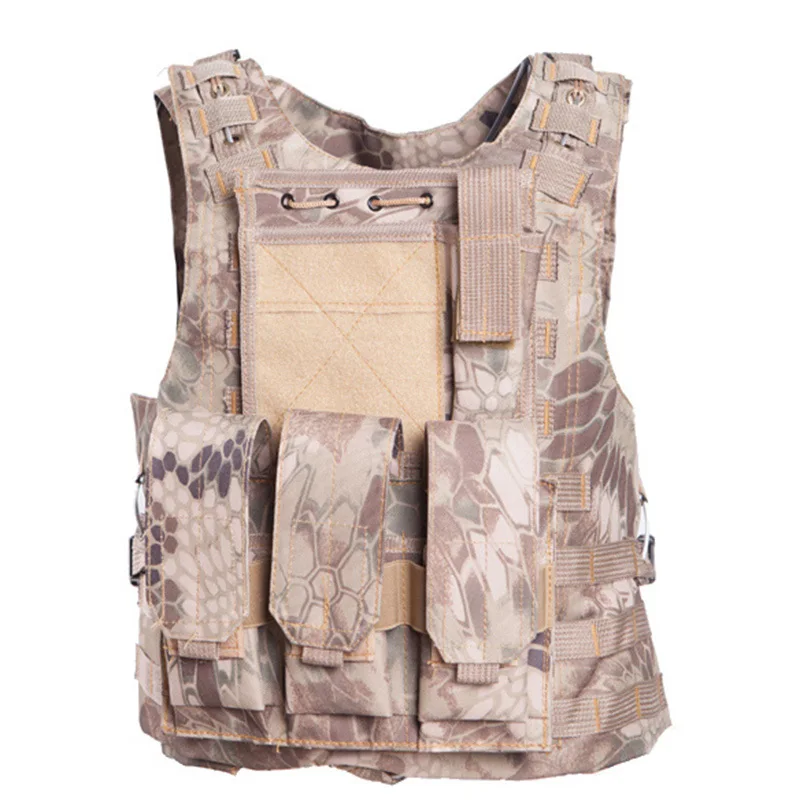 Мужской тактический жилет для страйкбола военный амфибия Molle Мультикам спецназ