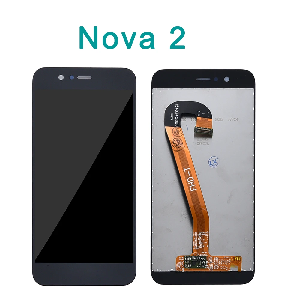 Huawei Nova 2 Plus ЖК-дисплей кодирующий преобразователь сенсорного экрана в сборе BAC L23 L03 для huawei Nova 2 lcd Nova2 PIC LX9 L29 L09 экран
