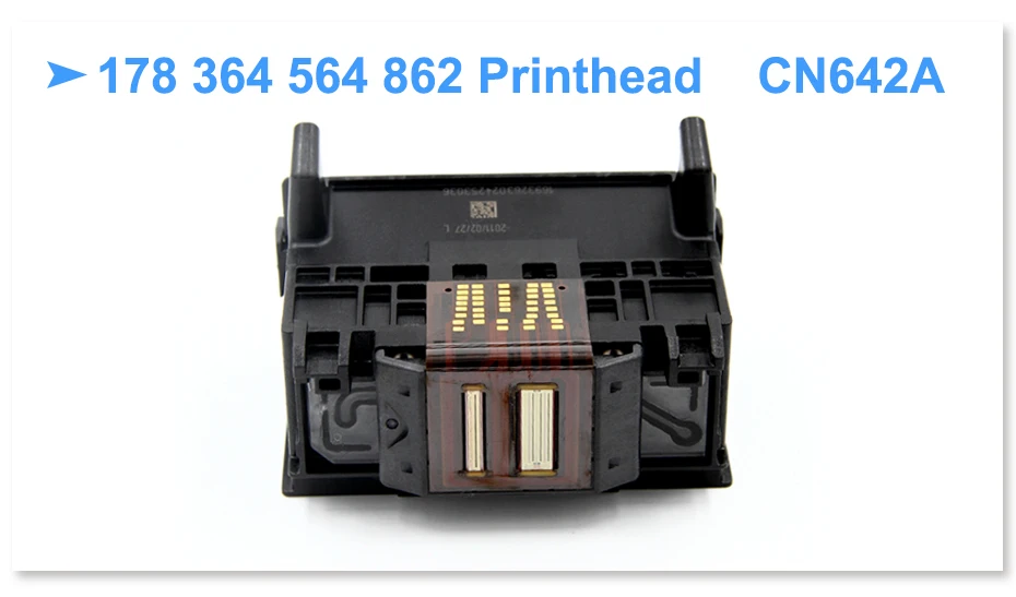 178 364 564 862 564XL 4-слот Печатающая головка для hp 5520 6520 7510 7520 3520 4610 C5388 C6388 D5468 C410d B111g B210A C410d
