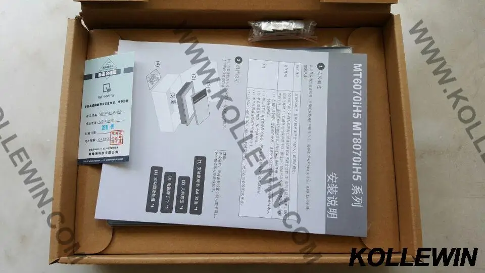 MT6071IP оригинальная WEINVIEW Weintek HMI новая 7 '𧠀X480 TFT сенсорная панель COM2 RS485 Замена