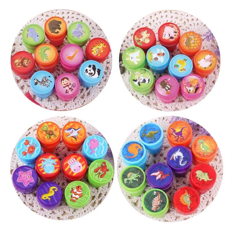 10 шт. мультфильм море сельскохозяйственных животных марки дети Рисунок Игрушки