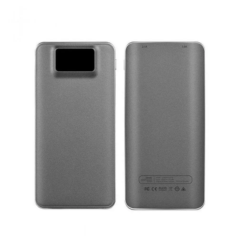 10000mah внешний аккумулятор с двойным USB внешним аккумулятором ЖК дисплеем