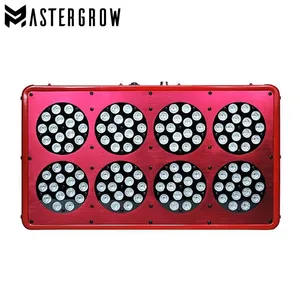 Светодиодная светильник для выращивания растений Apollo 8 Full Spectrum 600 Вт, 10 полос, с краснымсинимУФИК, для медицинских цветочных растений и гидропонных систем