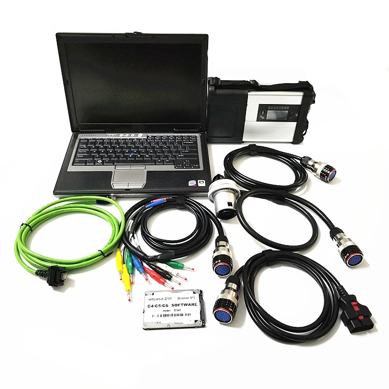 star диагностический инструмент MB STAR C5 sd подключения и D630 4GB ноутбук с,09 full softtware HDD SSD для mb star c5 D630