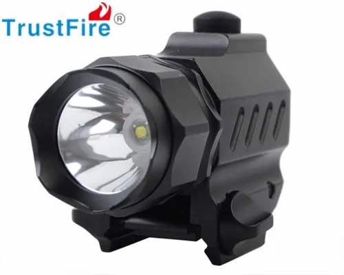 

TrustFire G01 CREE XP-G R5 LED 2 Modes 320 Lumens Tactical Hunting Flashlight Rifle Shotgun Weapon Light Black by CR123