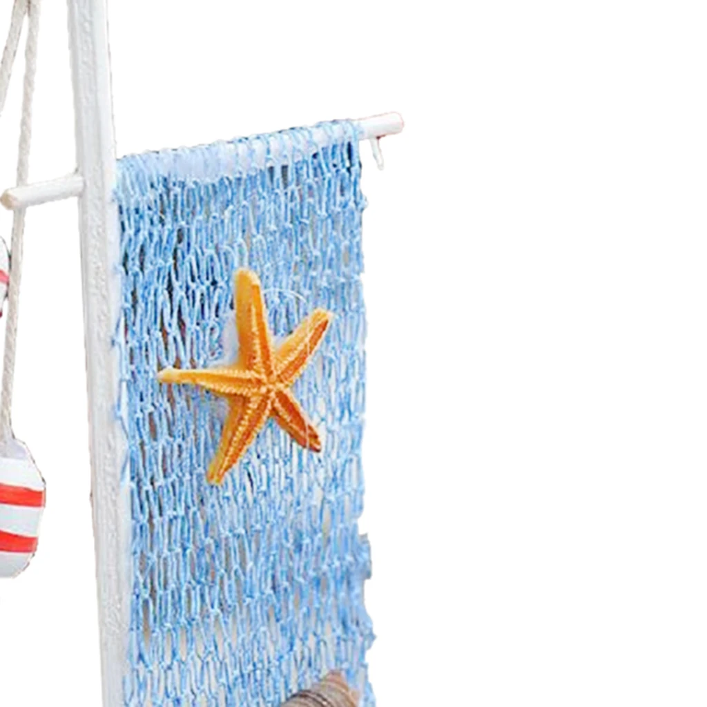 Mediterranean Nautical Tropical Fishing Net Sailing Decor Home Ornament #5 | Figurines &amp Miniatures