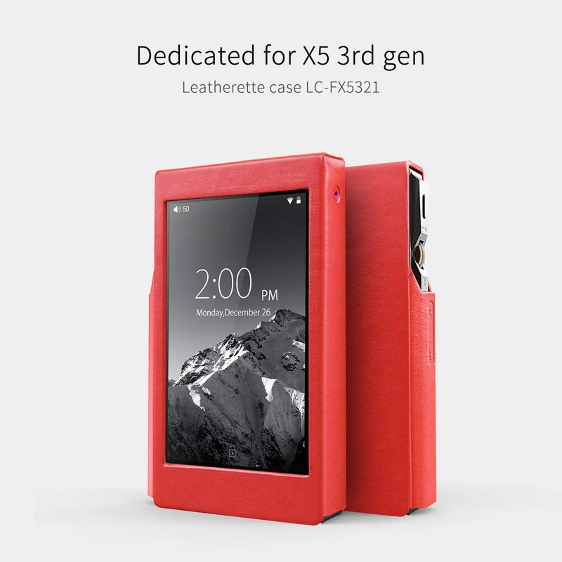 Fiio LC FX5321 чехол из кожзаменителя для Loseless Hifi музыкальный плеер X5 3nd gen (Fiio X5III)|case