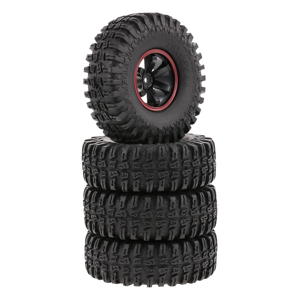 4 шт. RC шины 1/10 96 мм 115 для багги 6 спиц обод HSP Redcat Traxxas Axial SCX10 RC4WD D90 CC01 автомобильные