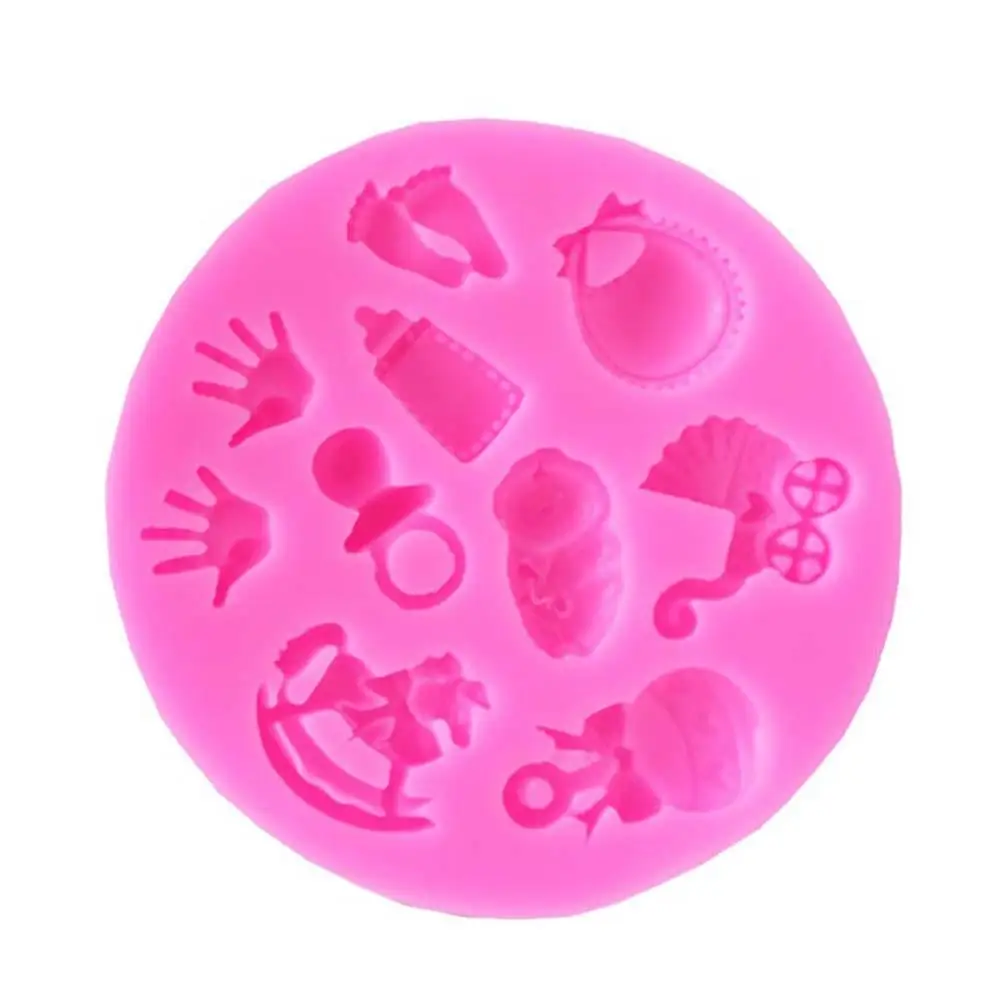 Маленькая лебедь бутылка для детской каретки форма помадки плитка шоколадная