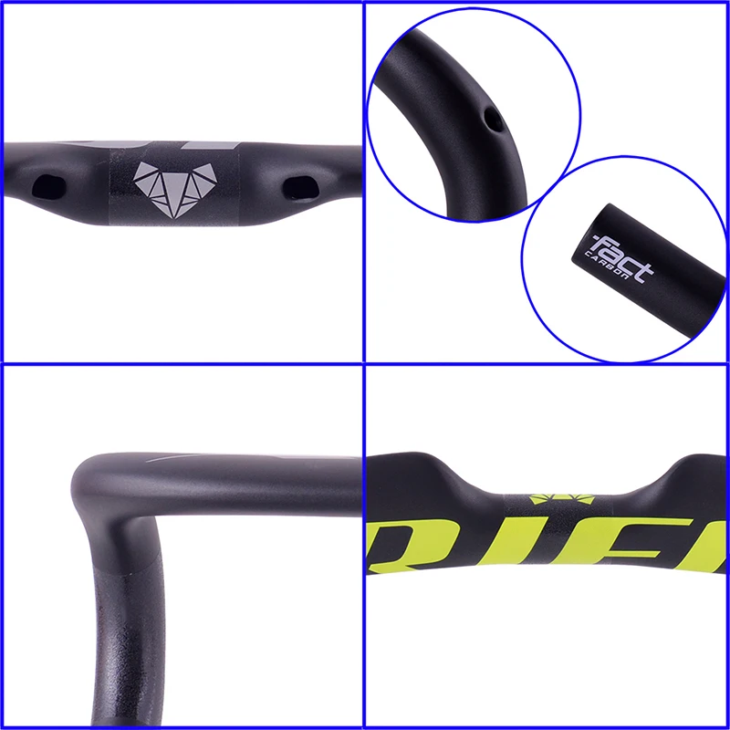 TRIFOX дорожный гоночный велосипед manillar carbono mtb полный карбоновый внутренний руль кабель углепластиковый руль для велосипеда ud 31,8*420 мм