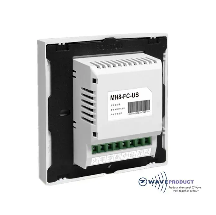 MCOHome вентилятор катушки Термостат Z-Wave с поддержкой устройства для внутреннего контроля температуры 2 трубы/4 трубы