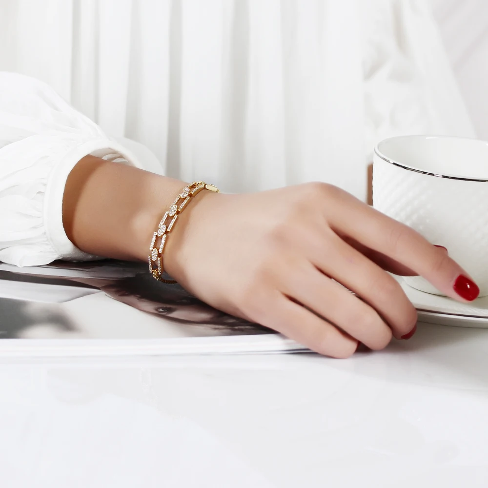 Женский браслет с регулируемым размером элегантные браслеты|bracelet fashion|bracelet