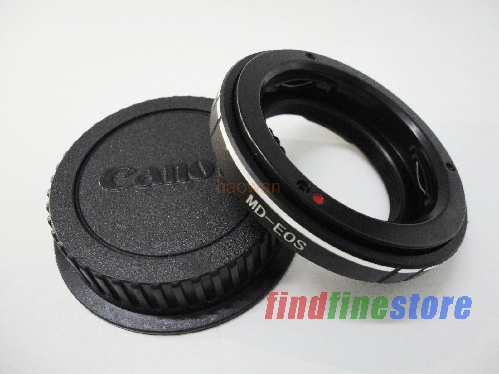 AF Comfirm Minolta MD MC Lens to ef adapter ring for 60D 70d 1100D 450D 550D 600D 5d2 camera no glass | Электроника