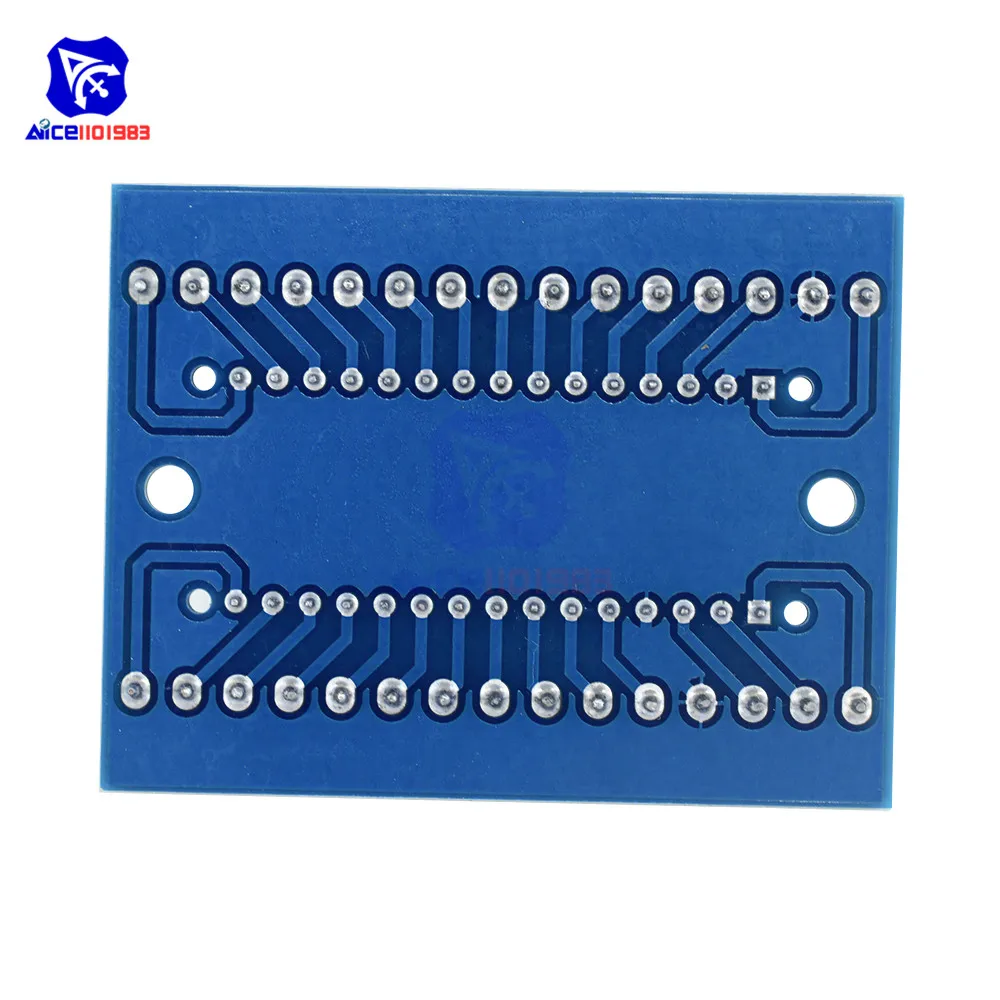 Стандартная Клеммная плата адаптера для Arduino Nano 3,0 V3.0 AVR ATMEGA328P ATMEGA328P-AU модуль расширения