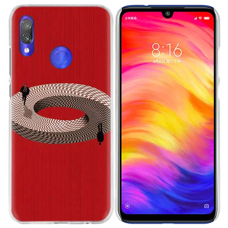 08 Чехол с надписью «Добро пожаловать в Твин Пикс» для Xiao mi Red mi Go Note 7 6 6A Pro S2 5 5A 4X mi A1 A2 9 mi x 3 5G 8 lite Play F1 жесткий чехол для телефона из ПК - Цвет: 08