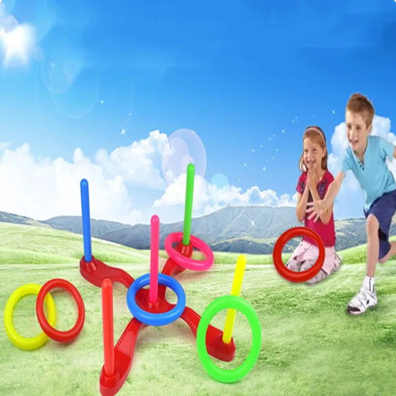 Новинка кольцо-кольца пластиковые кольца Набор для игры в сад бассейн игрушки