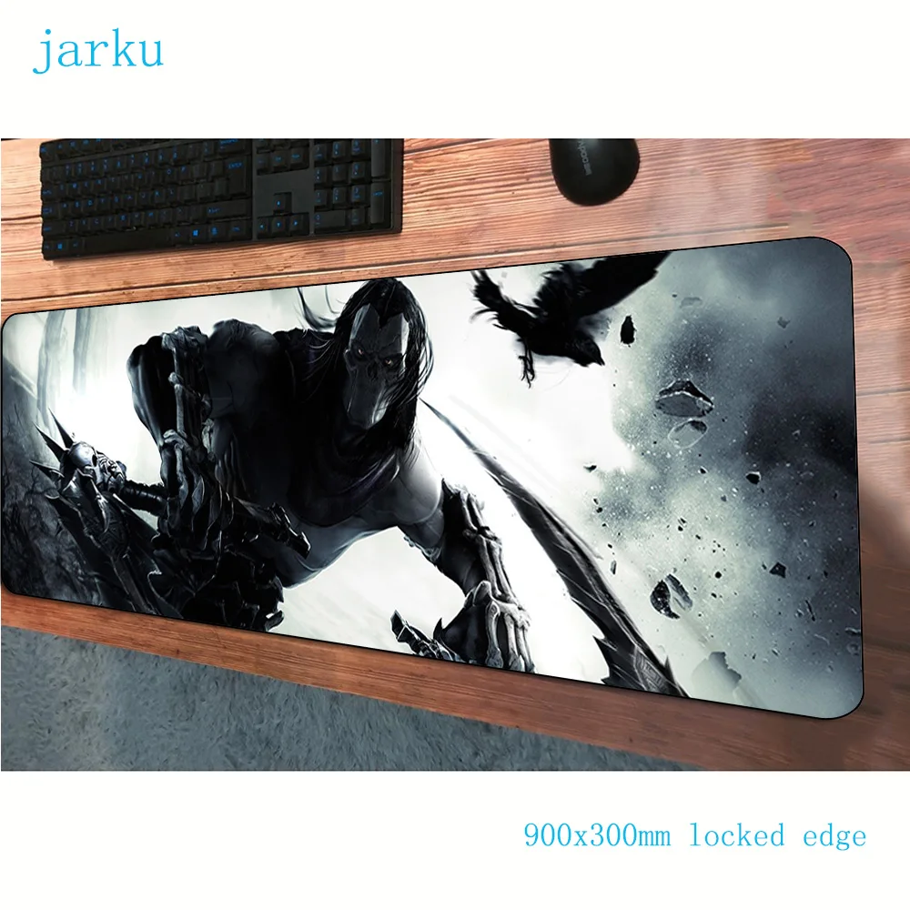 Darksiders коврик для мыши большой компьютер геймер Коврик 900x300x3 мм padmouse Самый дешевый