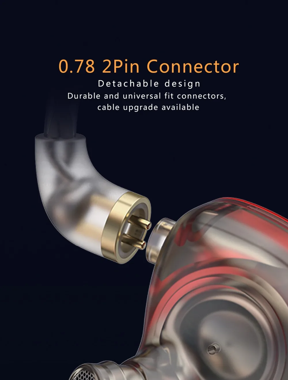 OperaFactory OM1 наушники в ухо Fever HIFI IEM съемный 2 контактный кабель сабвуфер бас