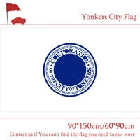 3x5ft american yonkers city flag of us new york state 90150cm 6090cm flag custom polyester for office home decoration