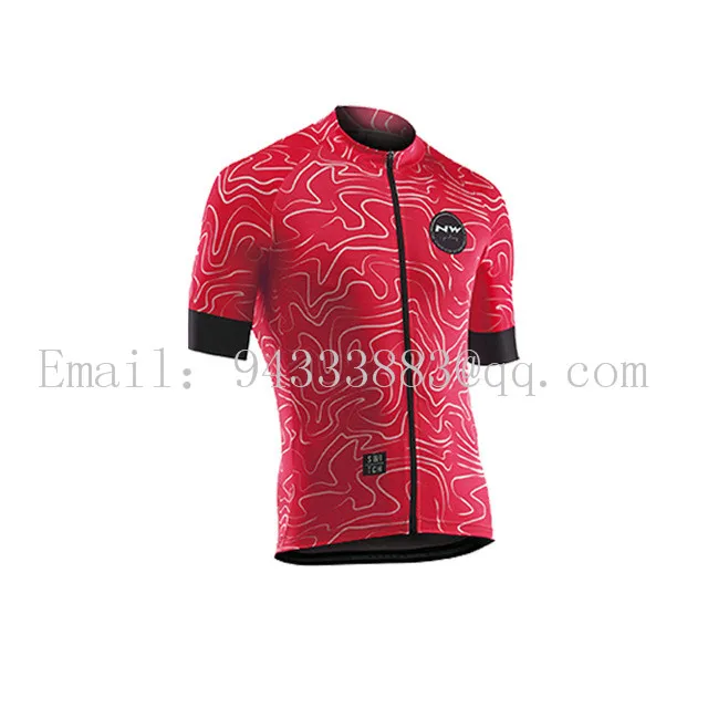 08 Northwave new style cycling set men bike jersey bib shorts roupa ciclismo summer sports bicycle equipment triathlon suit - Цвет: 08