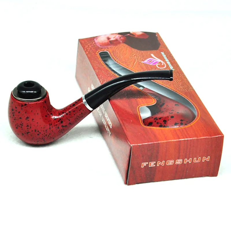 Wooden Smoking Pipe Cigarettes Cigar Pipes Handmade Tobacco Tools Smoker Gift | Дом и сад