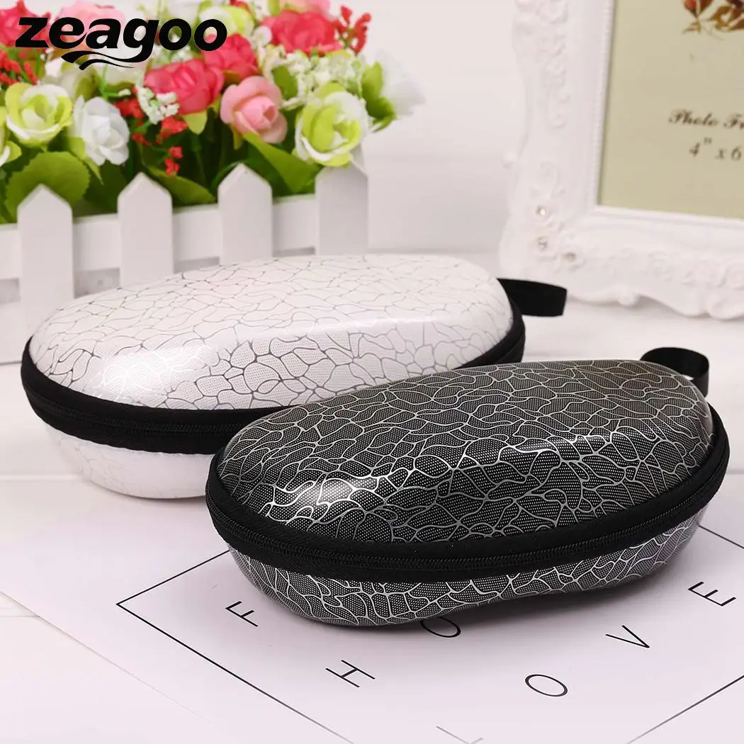 Zeagoo EVA жесткий защитный корпус форма очки Чехол коробка черный/белый путешествия