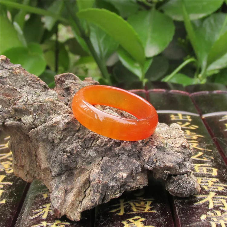 17 9 мм Натуральная потребность мужские и женские модели красный агат нефритовый