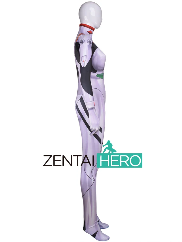 Костюм для косплея эва Аянами реи с 3D принтом костюм супергероя из спандекса