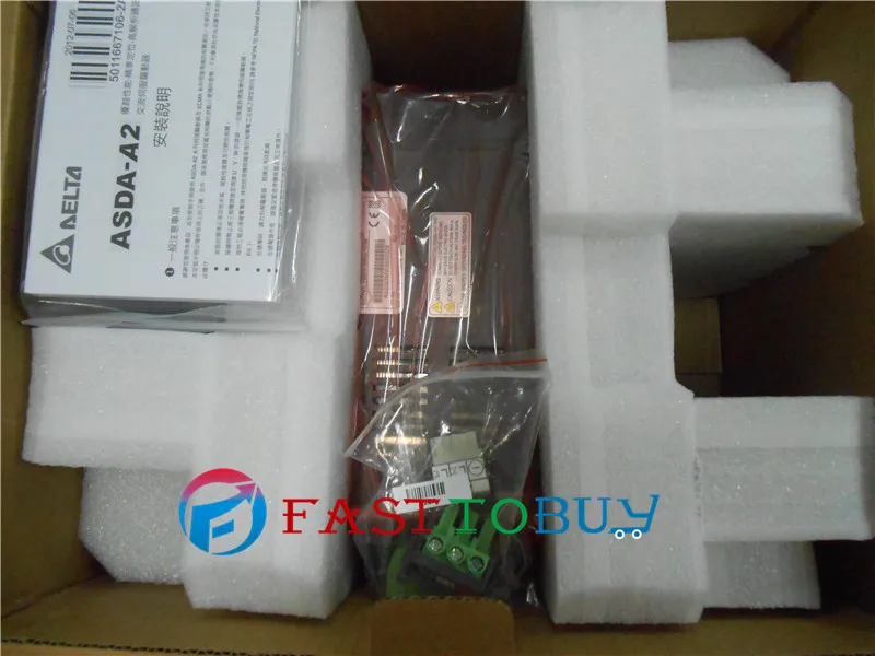 CNC 7 5квт AC Серводвигатель системы Delta 400V 47.74NM 1500r/min 180 мм Keyway ECMA-L11875R3 + ASD-A2-7543-M |