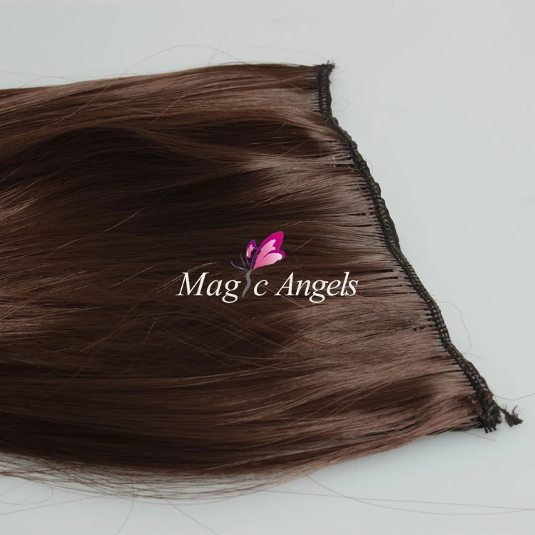 55 см высокая температура шелковый прямо клип на коричневый 16004575|hair tourmaline|hair