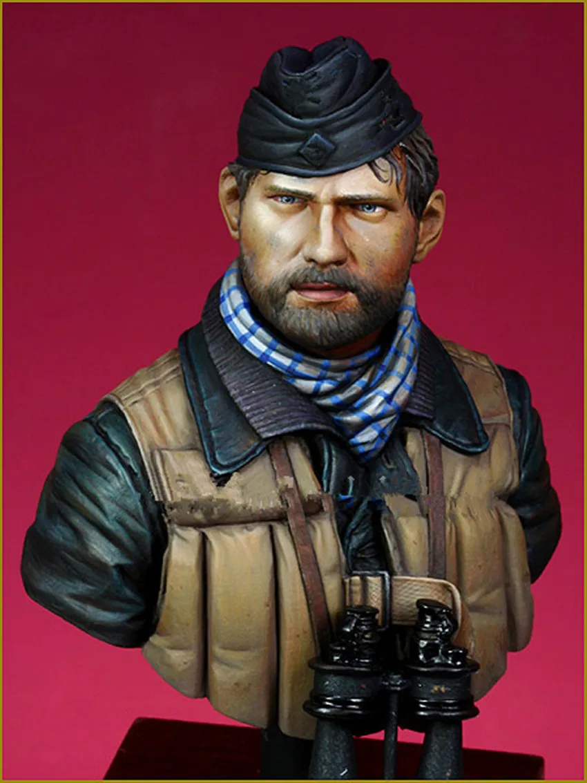 Разобранный Неокрашенный бюст 1/10 модельная фигурка из смолы Kit // BUST333|Наборы для