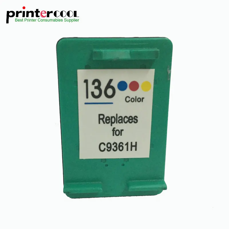 Einkshop 136 переработанный чернильный картридж для hp Officejet 6213 Deskjet 5443 Photosmart 2573 C3183 кгс
