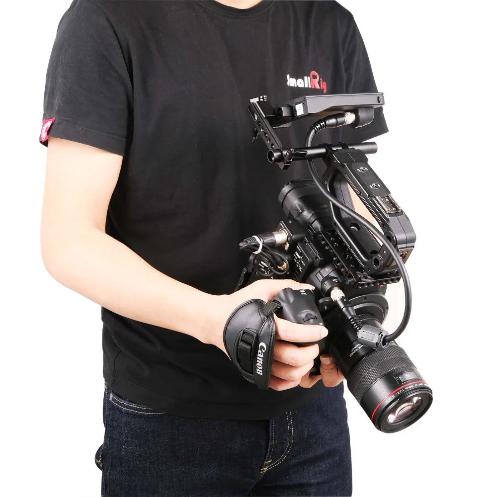 SmallRig Регулируемый EVF Поддержка для Canon C200 монитор 360 градусов демпфирования с 15 мм стержнем и железнодорожный вокзал 2075