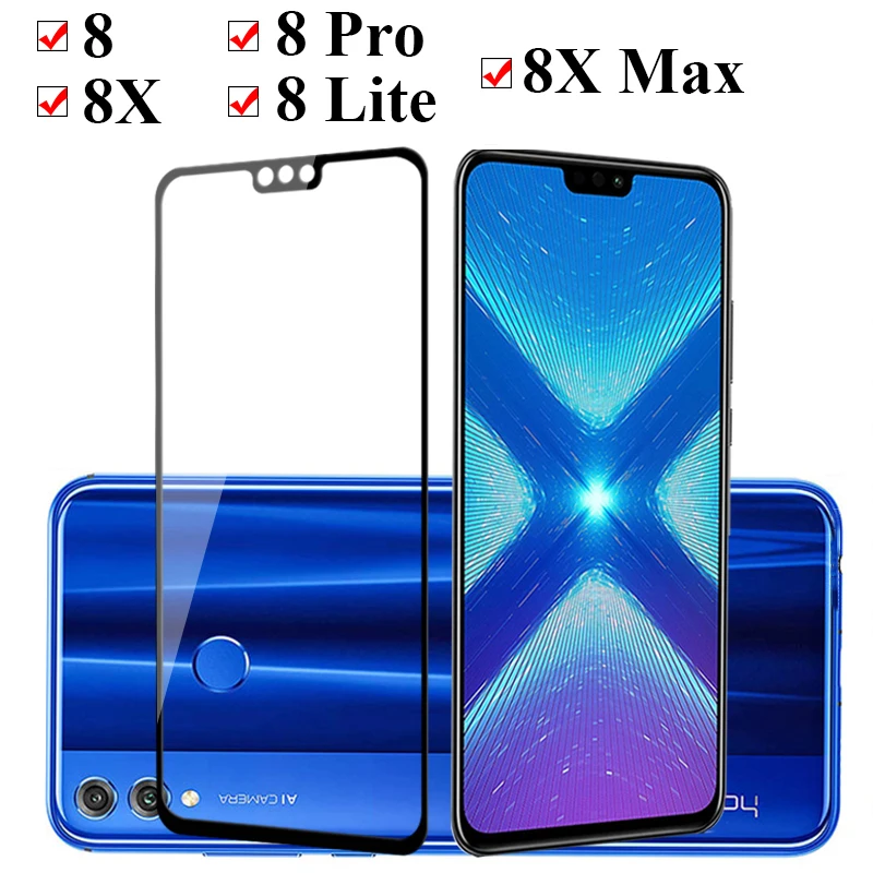 Защитное стекло 9H закаленное для Huawei P10 P20 P30 Pro Lite Защитная пленка Honor 7x8x9 10 LITE Mate 20 |