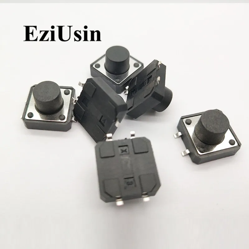 500 шт. в ленте одна катушка Φ Micro Switch 12*12*7 5 тактильная кнопка SMT 12x12x7 переключатели