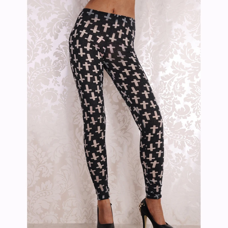 

Black Highstreet Letter Print Streetwear Leggings 2019 Summer Women Sexy Casual Trousers