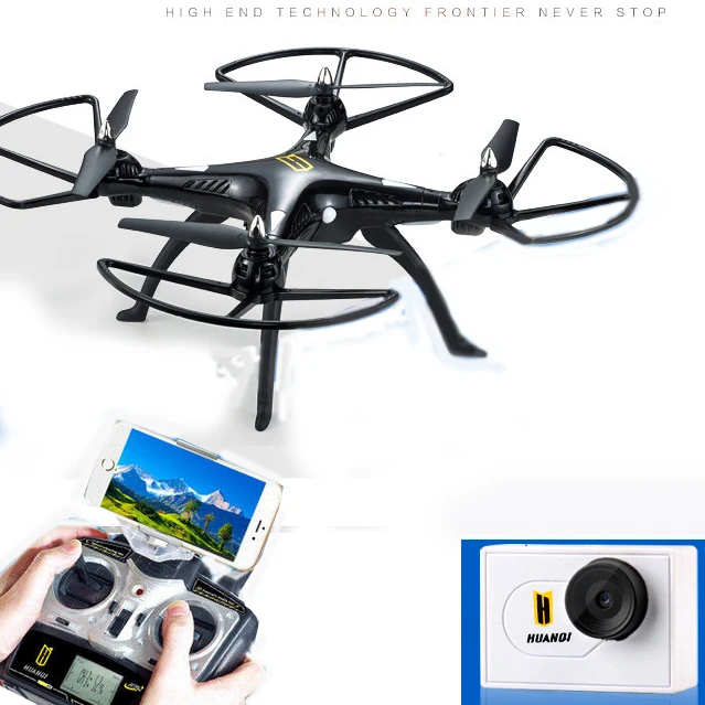 Hq999 2 4G 4CH RC Дрон Квадрокоптер вертолет с 5.0MP Wifi FPV камера может Лифт Gropp на большие