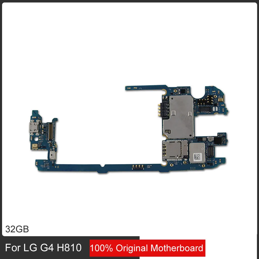 32 Гб полные Материнские платы для LG G4 H810 материнская плата с системой Android, оригинальная разблокированная материнская плата для LG G4 H810