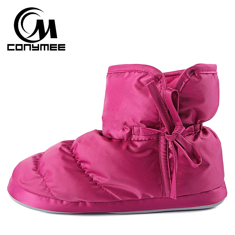CONYMEE Botines Mujer женские зимние ботинки Зимние ботильоны из хлопка милые кроссовки с