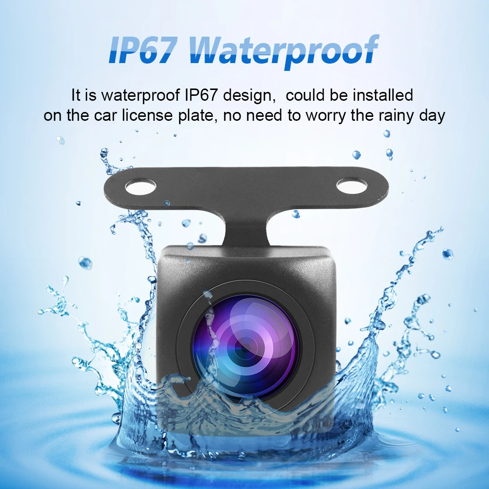 Камера заднего вида водонепроницаемая с ночным видением Full HD