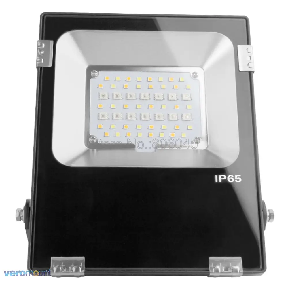 MiLight FUTT04 20 Вт RGB+ CCT Светодиодный прожектор AC120V-265V IP65 Водонепроницаемый наружное освещение 2,4G беспроводной пульт дистанционного управления Android/iOs WiFi APP