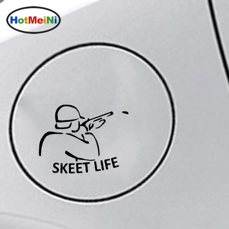 HotMeiNi Skeet Life Trap Спортивная наклейка для молний автомобиля и наклейки мотоцикла