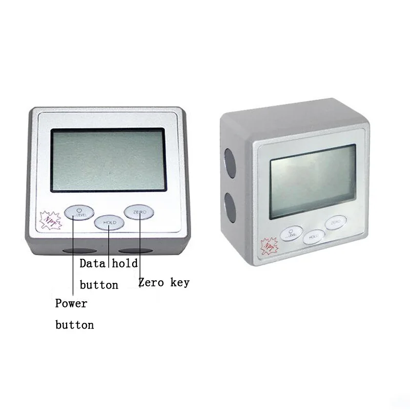 

Digital Protractor Inclinometer 4*90 Electronic Goniometer Angle Ruler With Magnet Base Angle Gauge Bevel Box Angle Finder