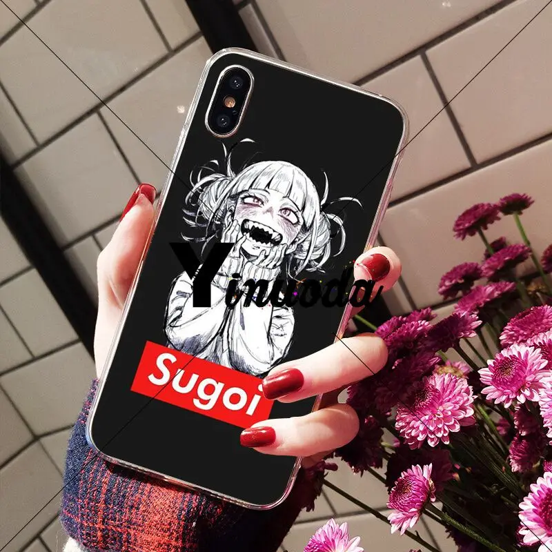 Yinuoda Sugoi Senpai Error waifu Роскошный Уникальный Дизайн чехол для телефона Apple iPhone 8 7 6 6S Plus X