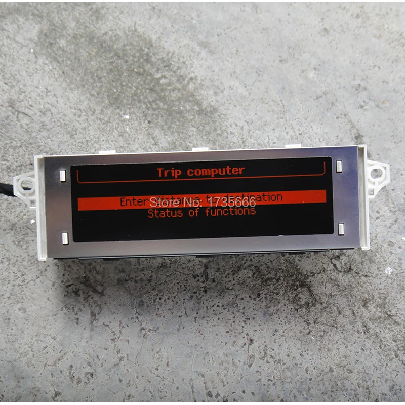 (10 шт.) подлинная для peugeot 307 407 408 citroen C4/C5 автомобиль красный экран Поддержка USB и