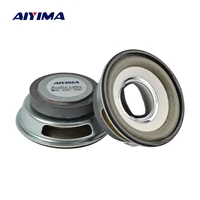 aiyima 2pcs mini audio portable speakers altavoz 4 ohm 3w 50mm 36mm magnetic speaker diy for home theater ses sistemi